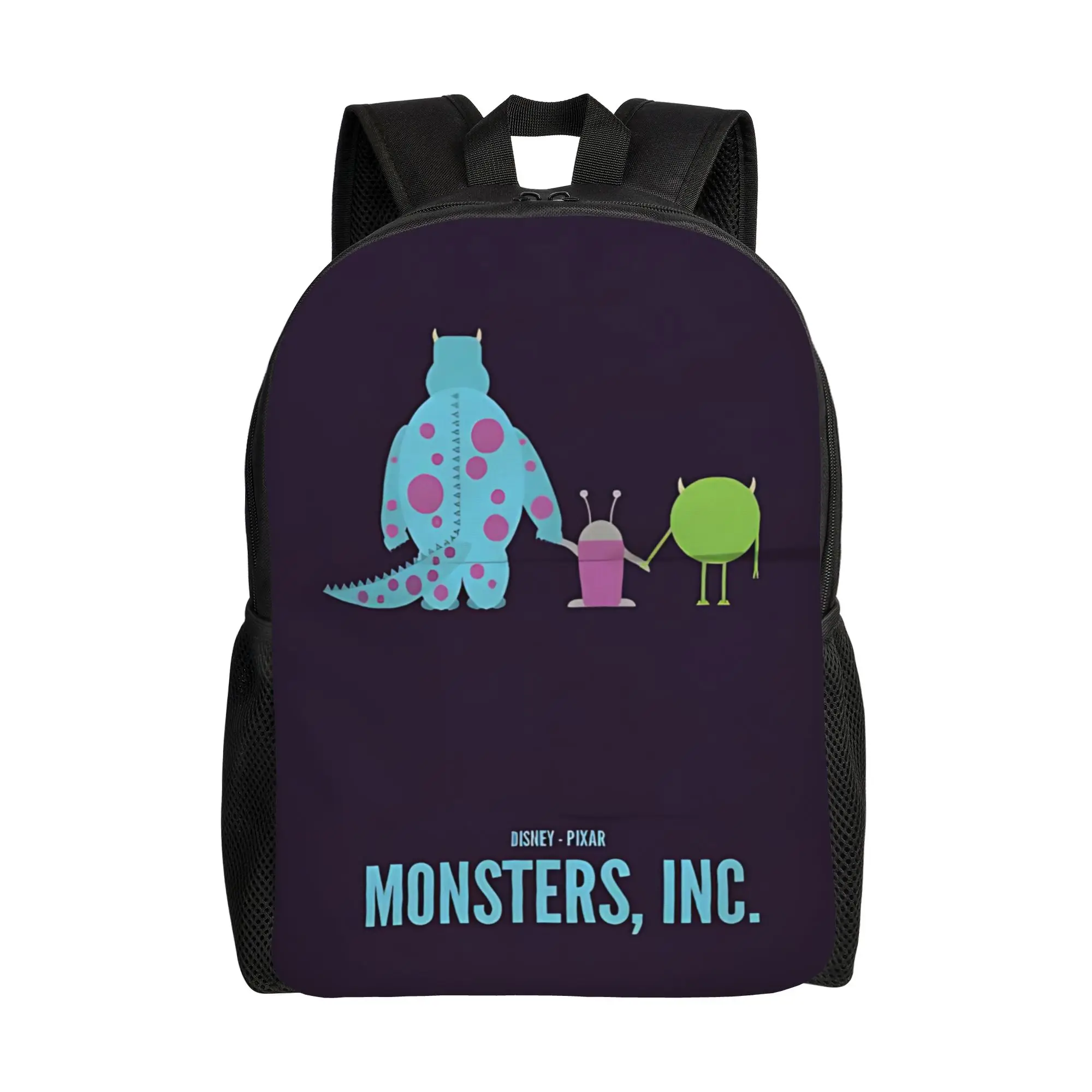 

Рюкзак с анимационным дизайном Monsters Inc High Street High School, большой вместимости, 1 шт.