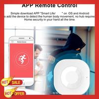 WIFI PIR Motion Sensor Wireless Passive Infrared Detector Security Burglar Alarm Sensor Tuya Smart APP Control, Fine Workmanship