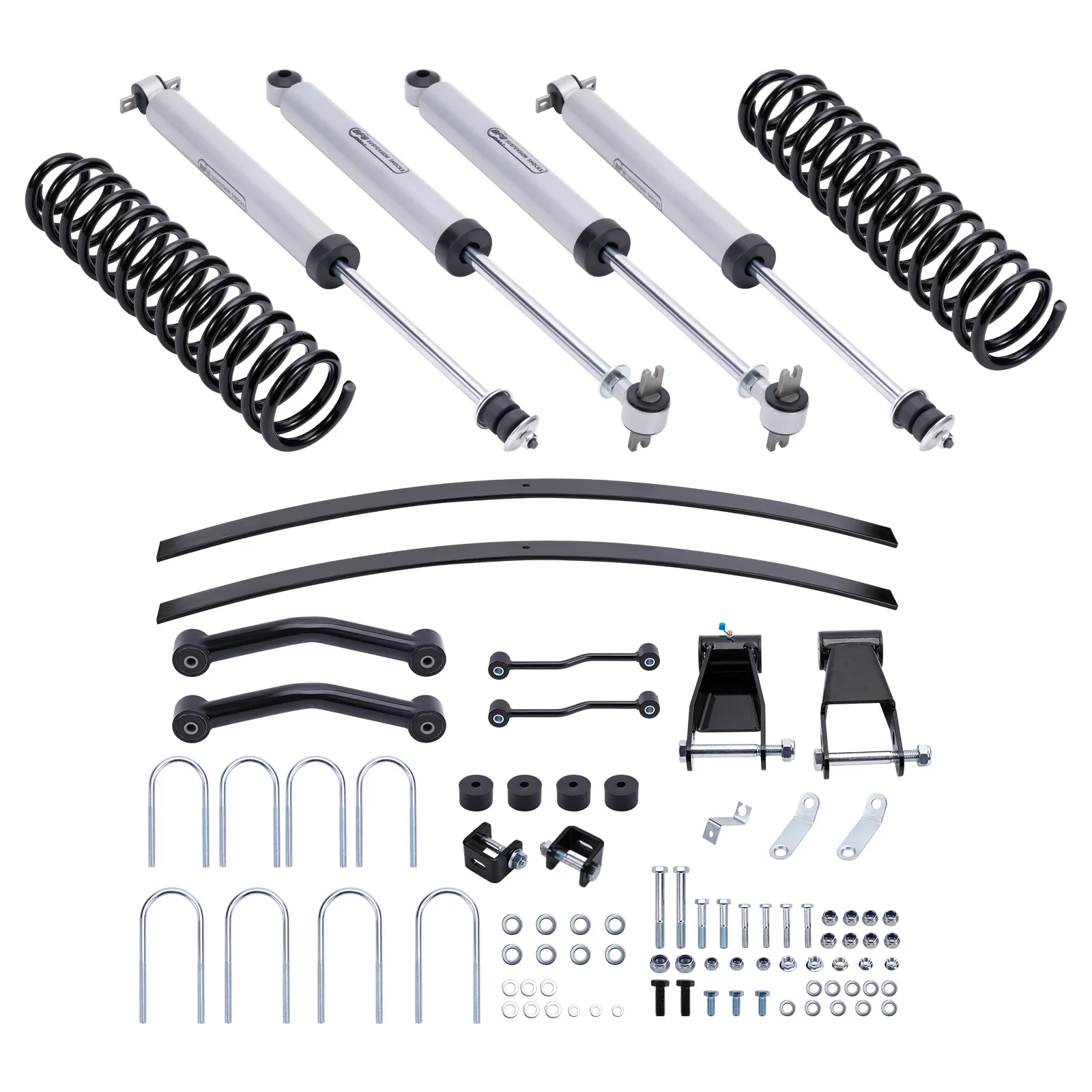 

4.5" Lift Kit w/ Control Arms & Shocks For Jeep Cherokee XJ 2WD 4WD 1984-2001
