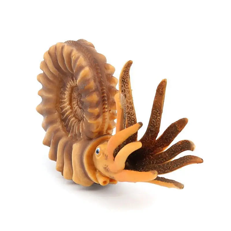 Figurine de simulation sous-marine pour enfants, amulette de créature, modèle de Nautilus, plastique solide, jouet pour enfants, figurine d'ornement