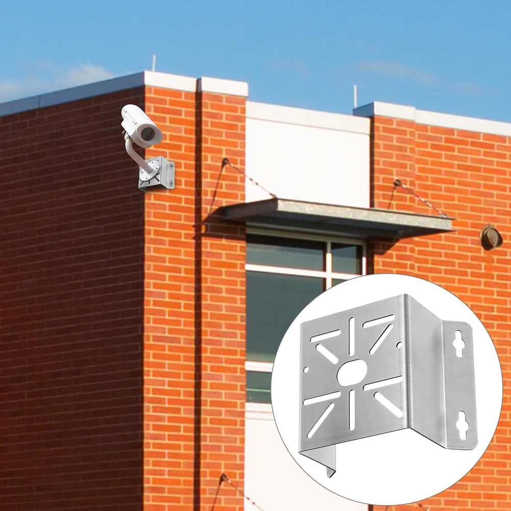 Corner Bracket For Security Camera Stainless Steel Outdoor Camera Mount For CCTV Camera Support Holder Bracket