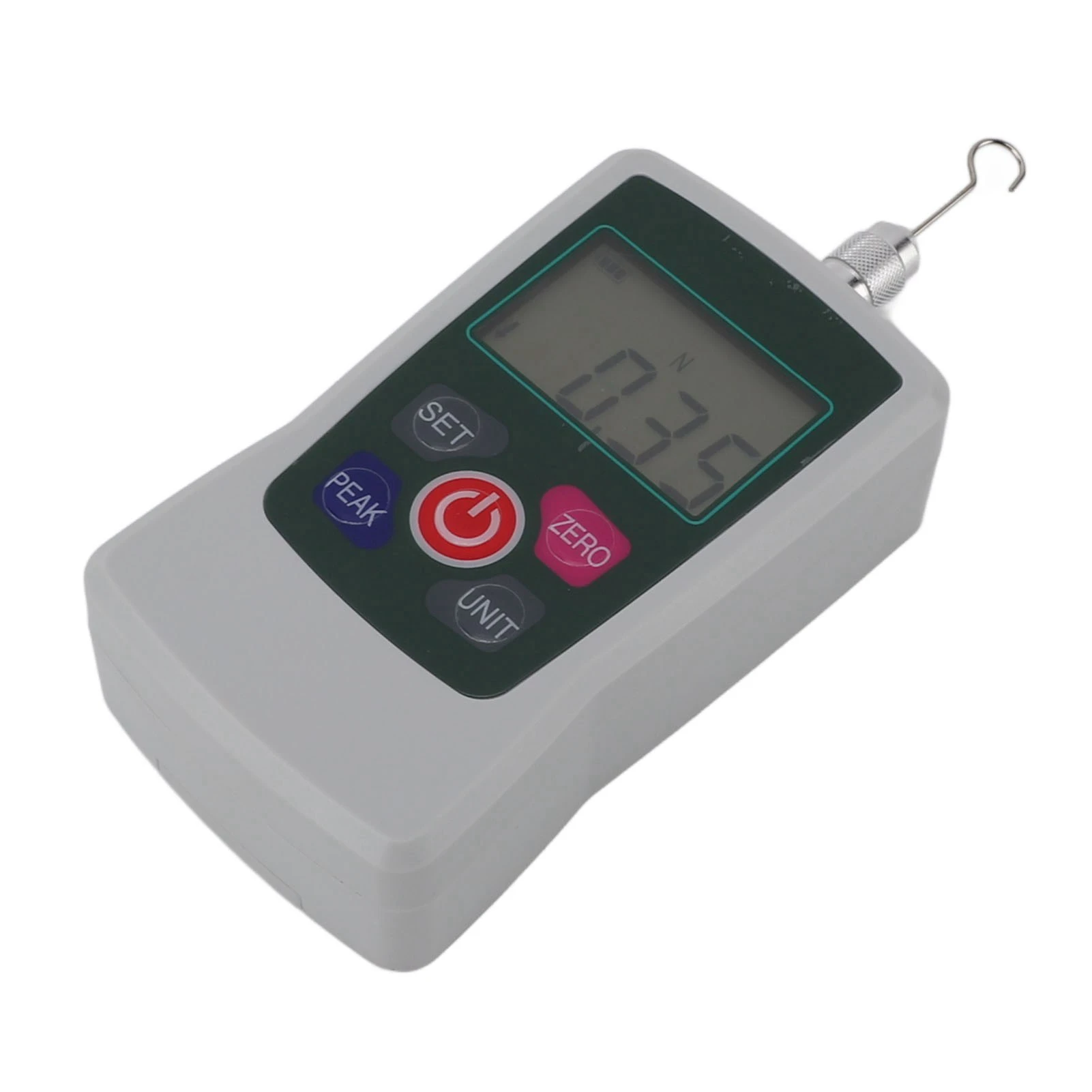 Misuratore di forza portatile Misuratore di forza digitale Mini misuratore di pressione e trazione multifunzionale ad alta precisione 2N‐20N Calibro push pull