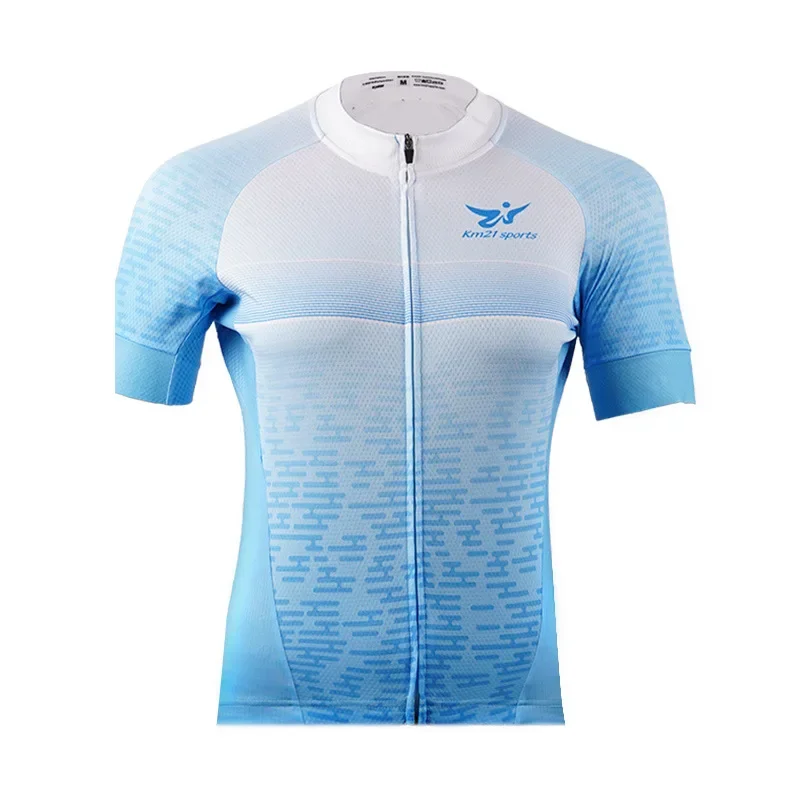 Professional cycling clothes, bicycle men's short-sleeved road bike clothes, women's moisture-absorbing quick-neutral , tops