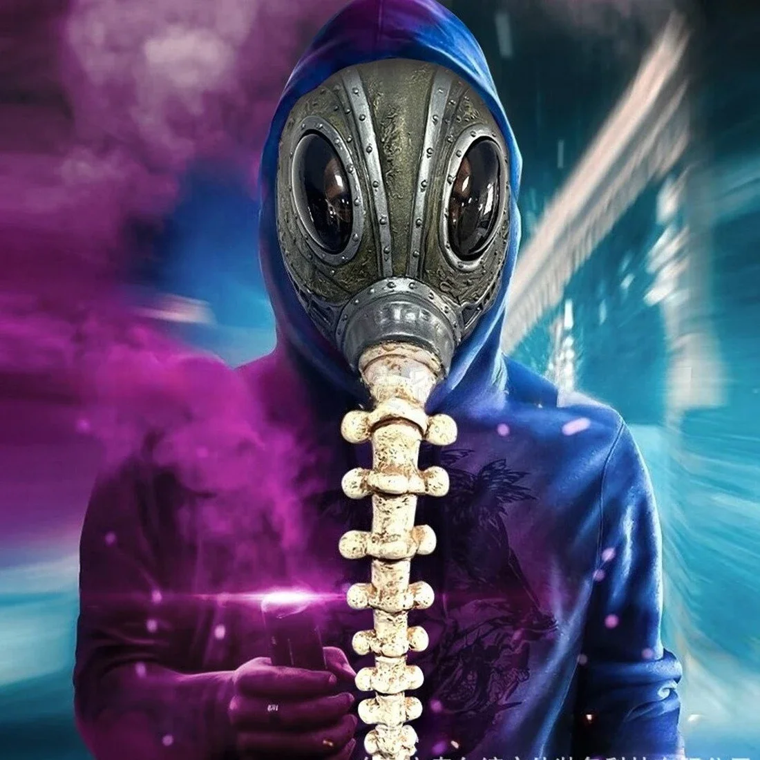 

Sandman Mask The God of Dreams Masks Latex Headgear Halloween Masks The Sandman Masques Morpheus Cosplay bone-shaped Mask