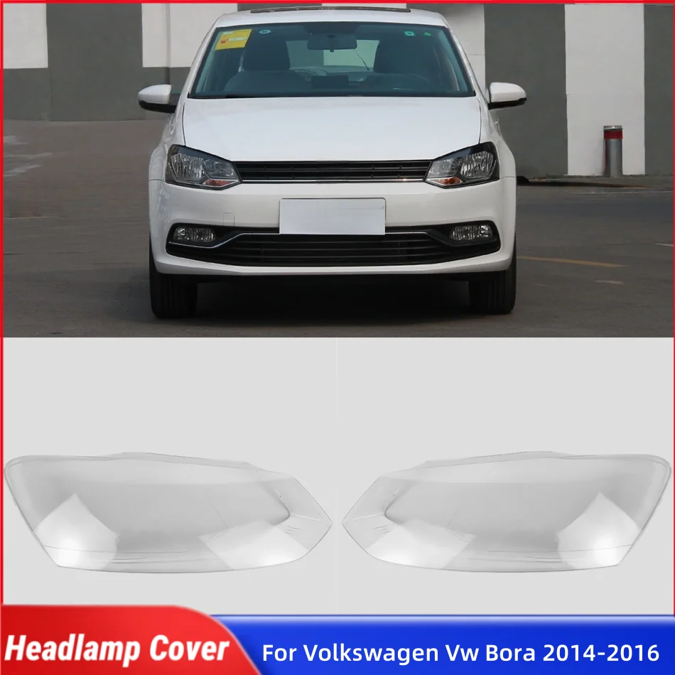 

Для Volkswagen Vw Bora 2014 2015 2016, автомобильные аксессуары, колпачки для абажуров, передняя фара автомобиля, крышка объектива, корпус