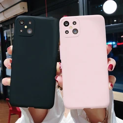 For Oppo Reno 4Z 5G Case CPH2065 Candy Color Soft TPU Fundas Back Cover For Oppo Reno4 Z 4 Z Reno4Z Oppo A92s Phone Case Bumper