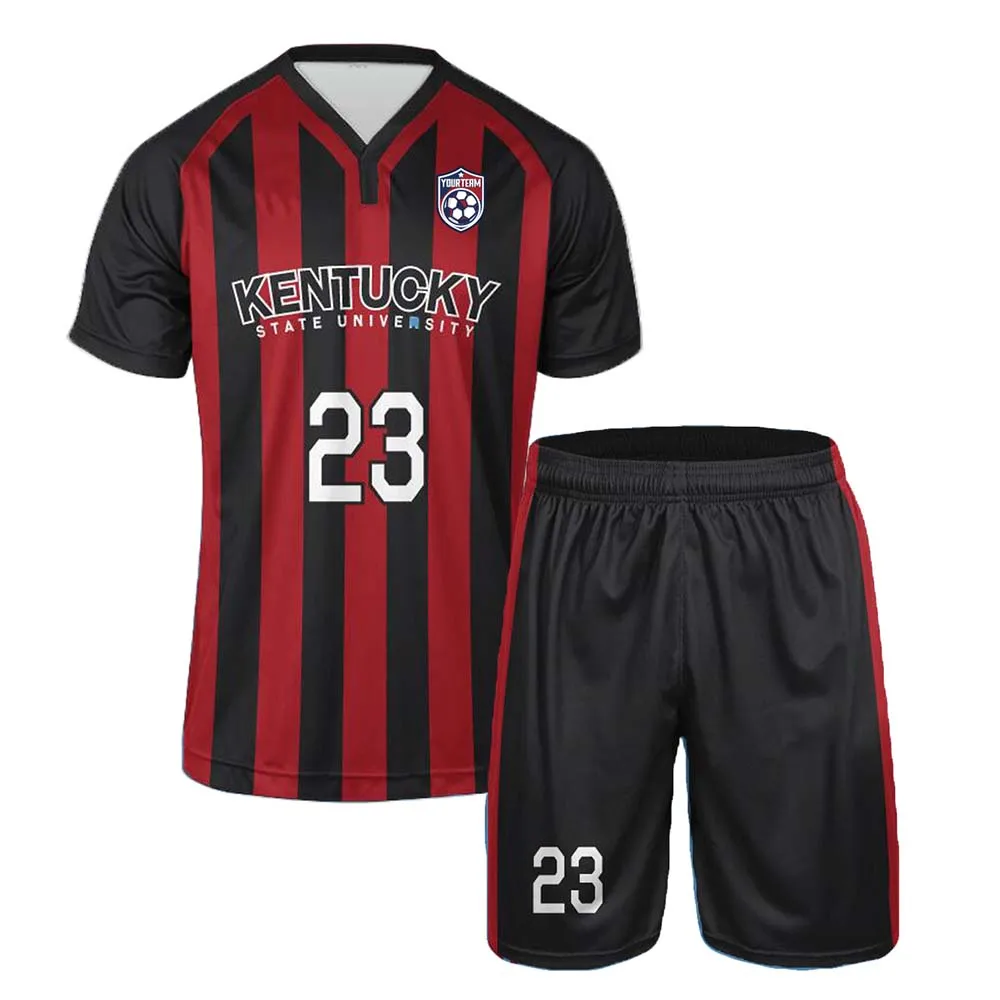 

Customized Soccer Jerseys Sports Suit Wholesale Training Club Team Adult Kid Elasticity Breathable Quick Dry Sportwear