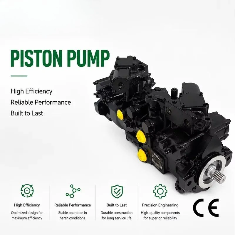 MPT025 Series Tandem Hydraulic Piston Pump MPT025 Double Variable Pump for Construction Machinery