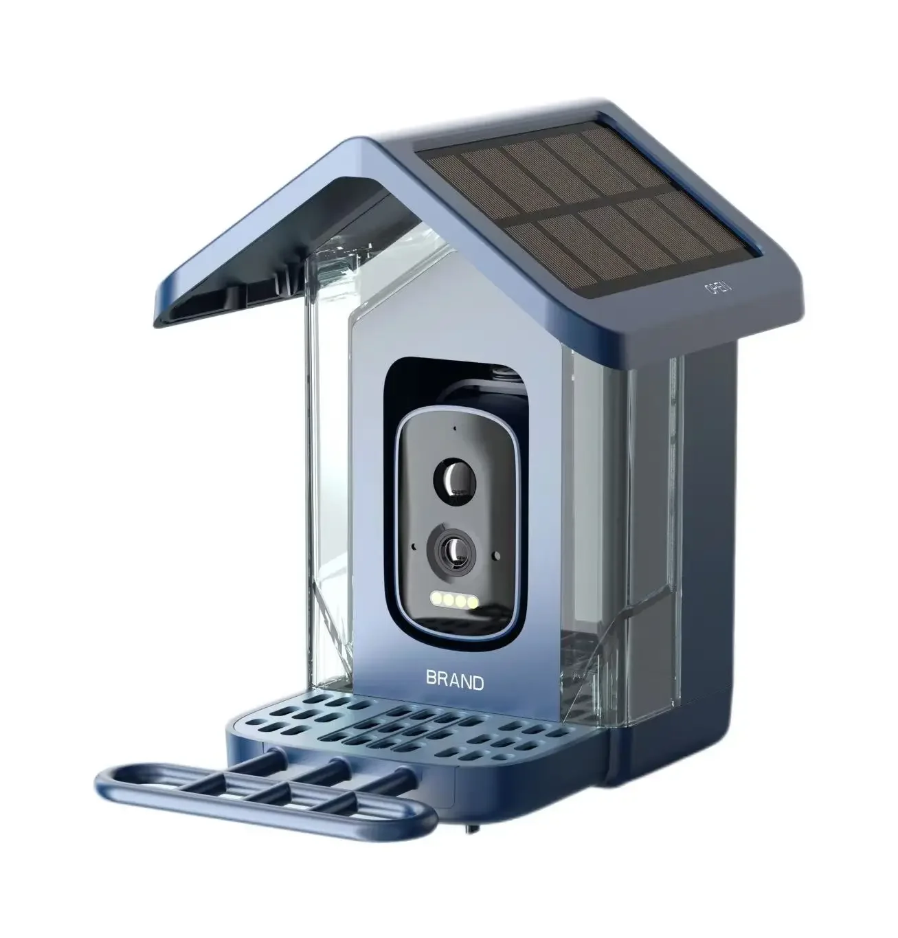 aBird Feeder with Camera 2.5K Smart BirdCamera Solar Power AI Bird Species Identification Instant Alerts Durable ABS