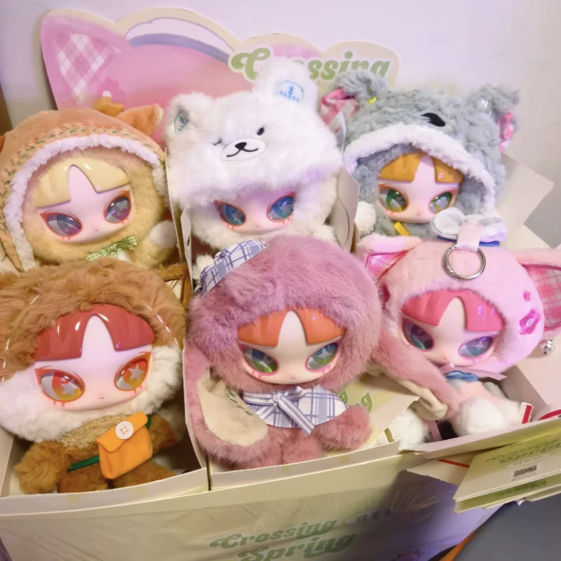 

New Hot Persale New Inn 18cm Crossing Spring Series Blind Box Trendy Play Accessories Kawaii Doll Figure Doll Birthday Gift Toy
