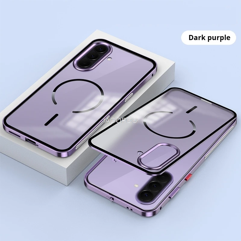 Für Samsung Galaxy A57 A37 S23 S24 S24+ S25 S25+ S26 S26+ Ultra Handyhülle Metallrahmen für MagSafe Schnalle Aluminiumlegierung Hülle – Detail 13