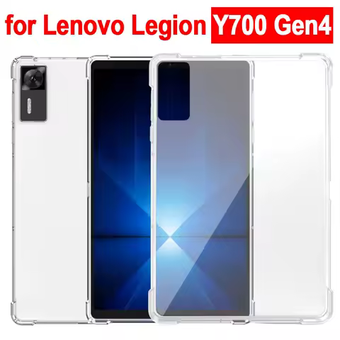 For Lenovo Legion Y700 Gen4 Clear Case Anti-scratch Fall Protection TPU Cover Tablet Skin Bumper for Lenovo Legion Y700 4th 2025
