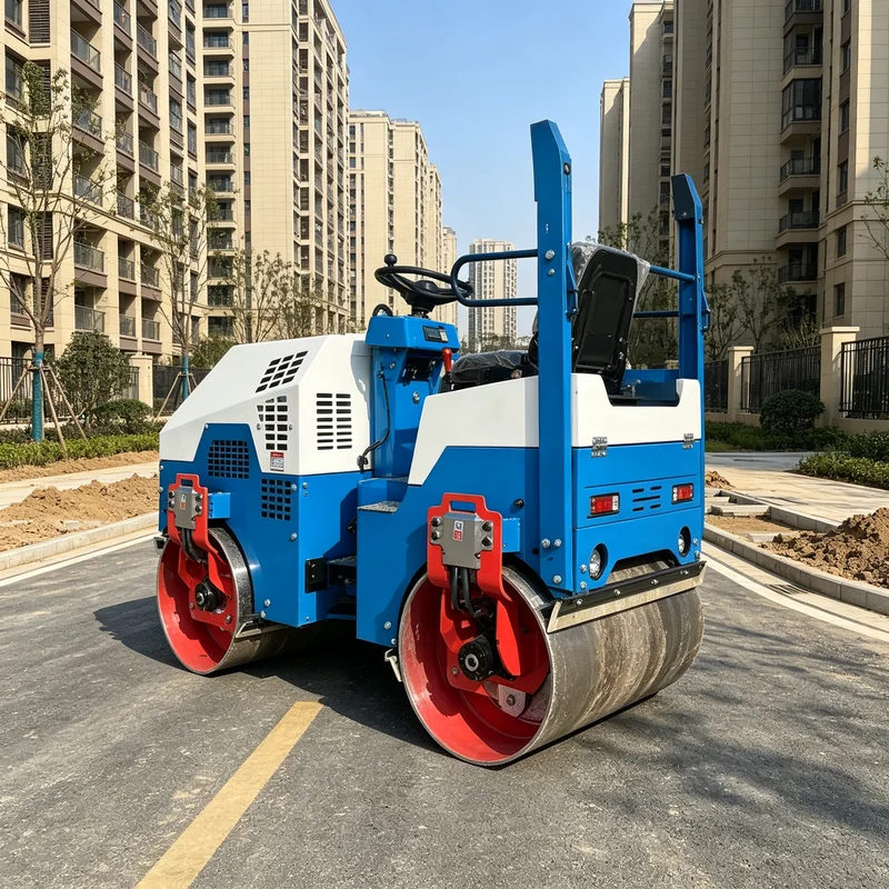 

Customized Tandem Compactor & Hand Roller, labor-saving equipment with simple maintenance for pavement repair work
