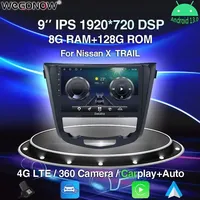 360 Camera 8G+256G Android 13 Car DVD Player GPS WIFI Bluetooth RDS Radio For Nissan X-TRAIL X Trail T32 Qashqai 2 J12 2013-2017