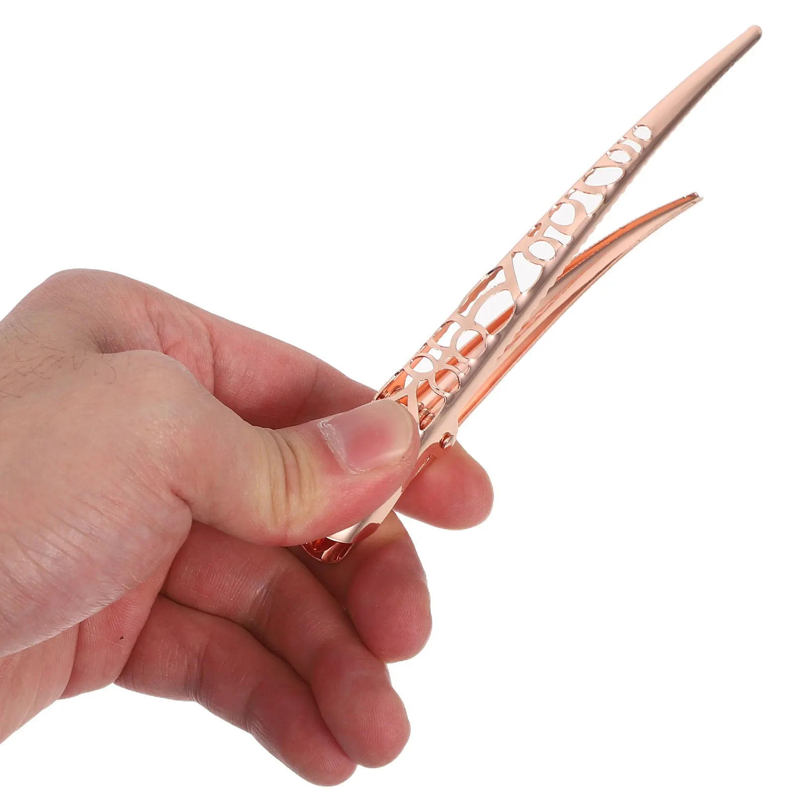 

Набор из 4 металлических заколок-уточек для волос: легкие, прочные, для женщин, для укладки и фиксации прически