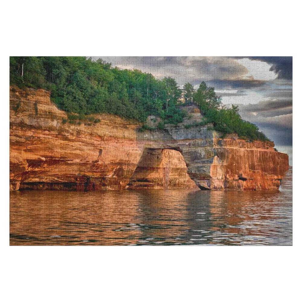

Пазл с фотографией национального парка Pictured Rocks National Lakeshore - Мичиган, персонализированные подарки, индивидуальная фотография, пазл с индивидуальным изображением