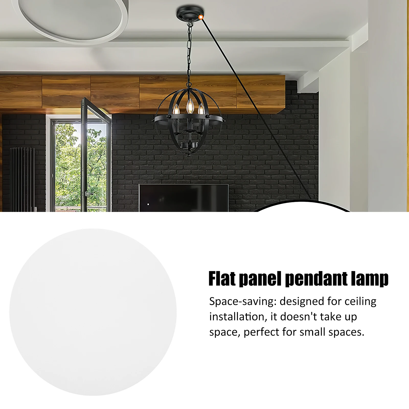 

Acrylic Panel Round Lamp Shade Diffuser Double Sided Frosted Design Bedroom Lighting Downlight Covers Spotlight Diffusion Plates