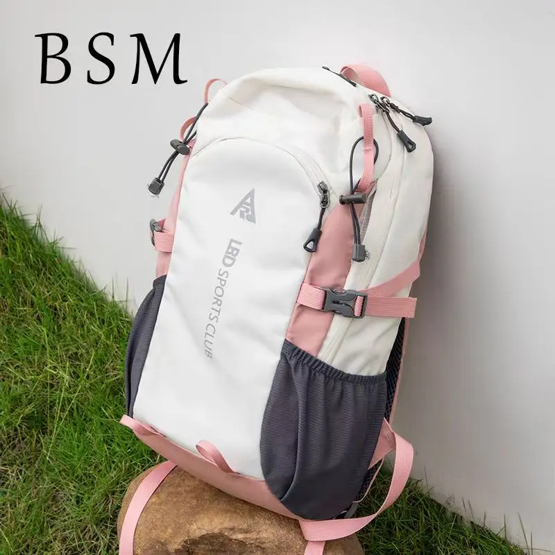 BSM-Large Capacity Backpack for Outdoor Sports, Travel, Leisure, Hiking, Mountaineering Bag, Cycling Backpack, College Student