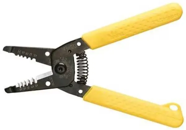

Electrical T-5 Wire Strippers, 10 - 18 AWG Solid, 12 - 20 AWG Stranded, Plier Nose, Yellow