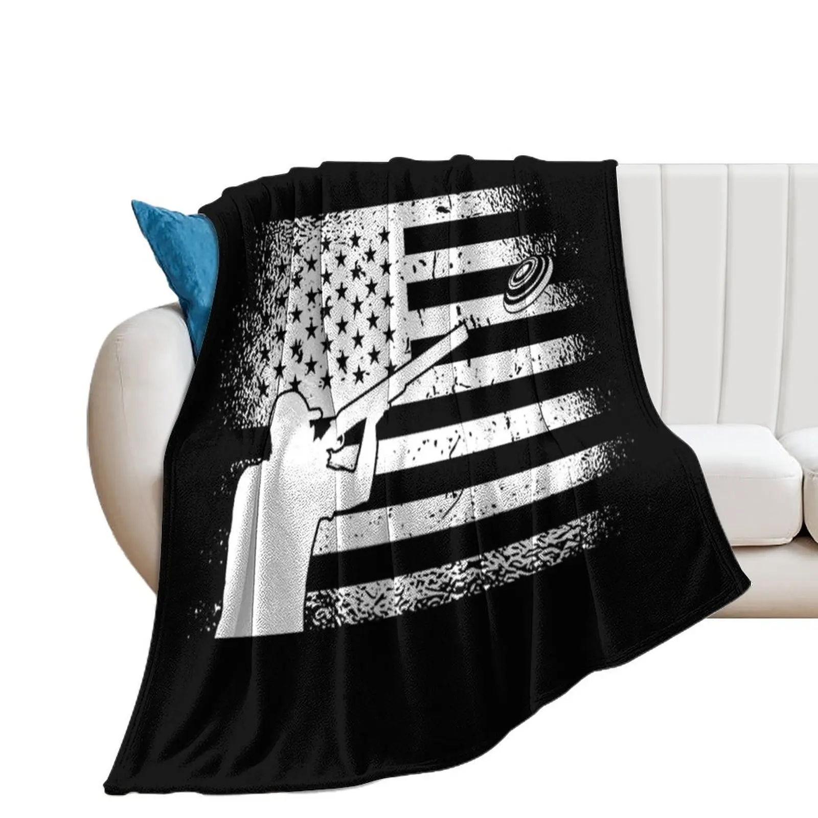 American Clay Shooting Throw Blanket Luxury St Blankets Sofas Of Decoration Designers Blankets