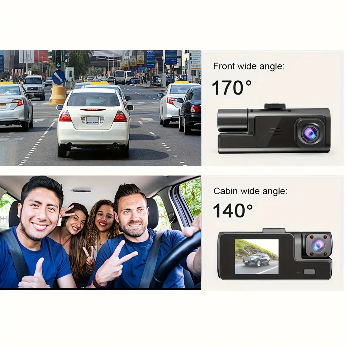 1080P HD Wireless Security Camera with WiFi, USB Rechargeable, Compact Design for Home & Outdoor Surveillance, Black