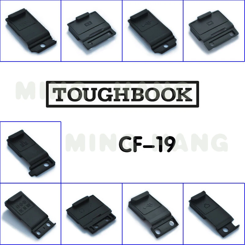 l   1set New For Panasonic Toughbook CF-19 DC/AC USB VGA COM Lan Ethernet Port Cover