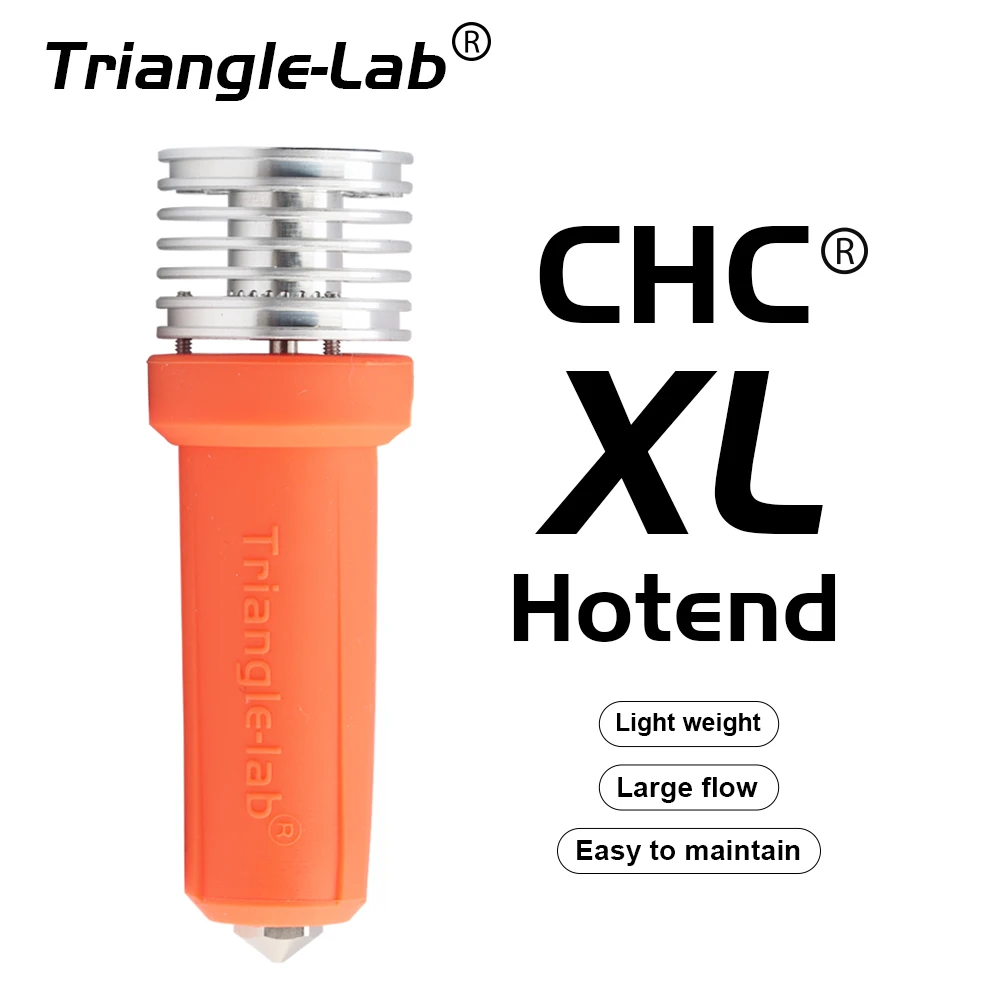 Trianglelab CHC XL HOTEND HIGH Performance High Flowrate High Speed verschleißfeste FDM Hotend Kompatible Kohlefaser VORON 3D