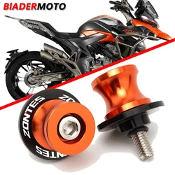 Motorcycle Accessories M8 Swingarm Spools Slider Stand Screw For Zontes Shengshi ZT310X 310T 310V ZT310R G1 125 ZT125 ZT125U