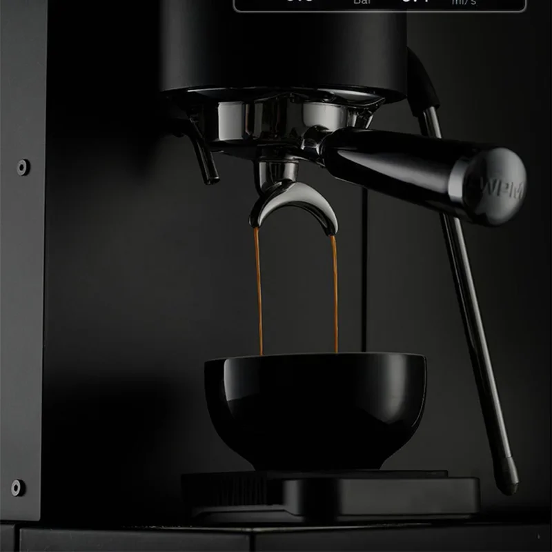 KD-360X Italian-Style Semi-Automatic Espresso Machine, Hand-Cranked Gear Pump Espresso Machine, Manual Lever-Style Pressure Regu