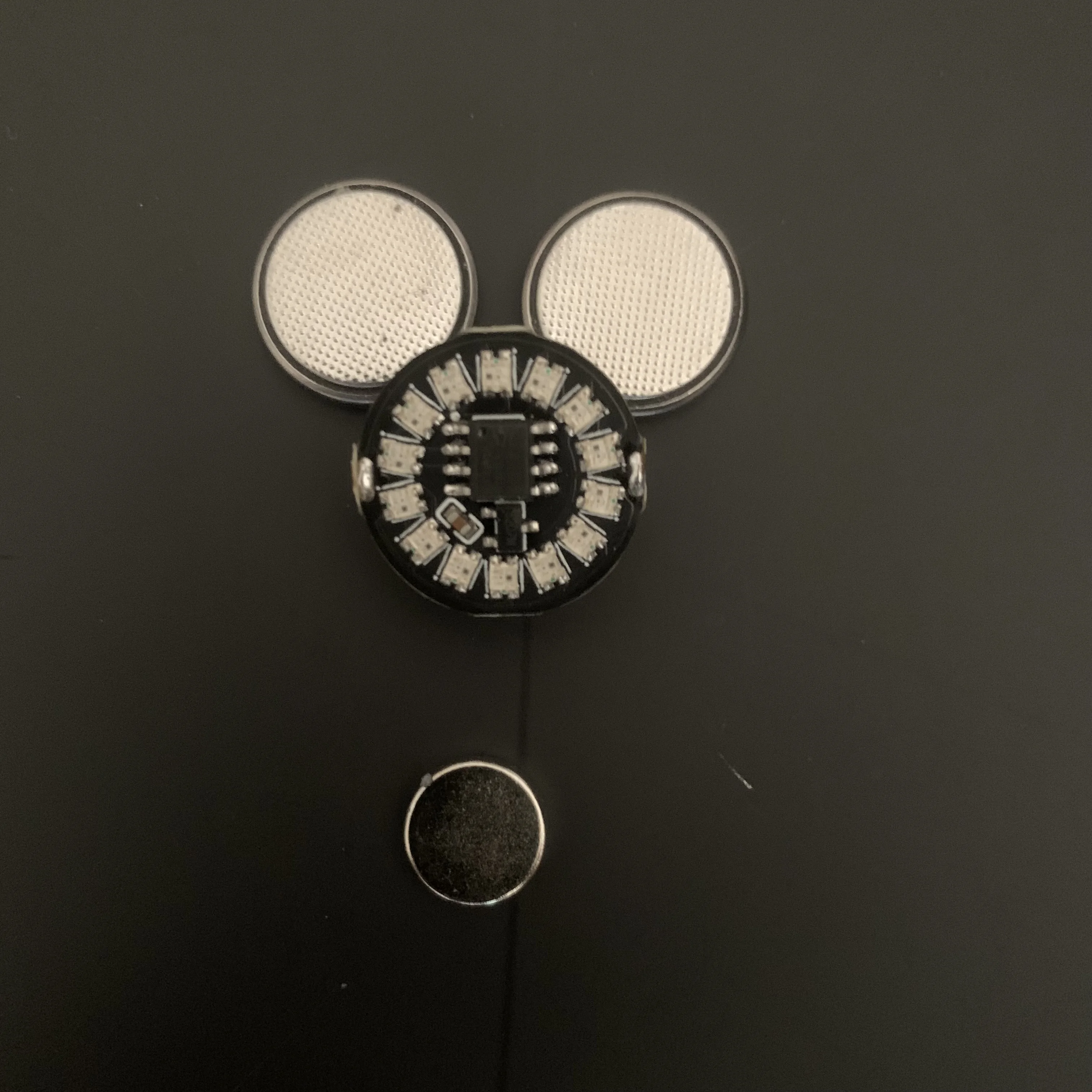 Magnetic Control Lamp Wireless LED Light Switch Colorful Breathe/gradient/rotate/flowing Lights W Battery Robots Sandtable Model