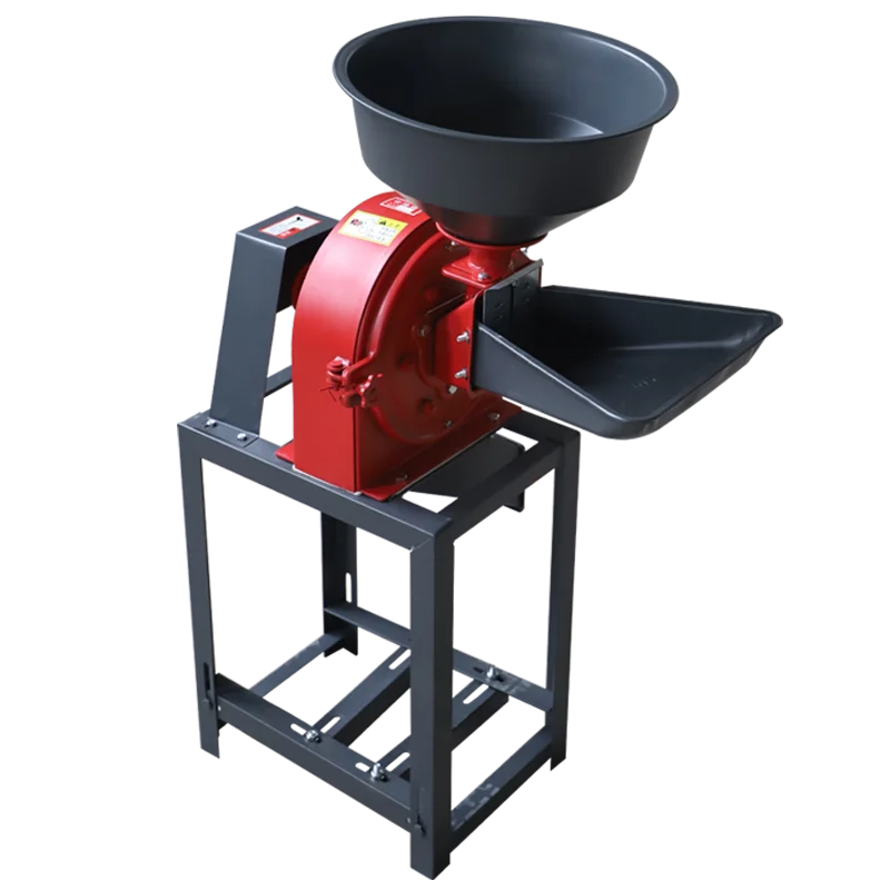 Grains, cereals, feed, corn grinder 220V electric hammer claw type superfine grinding, dry and wet, small