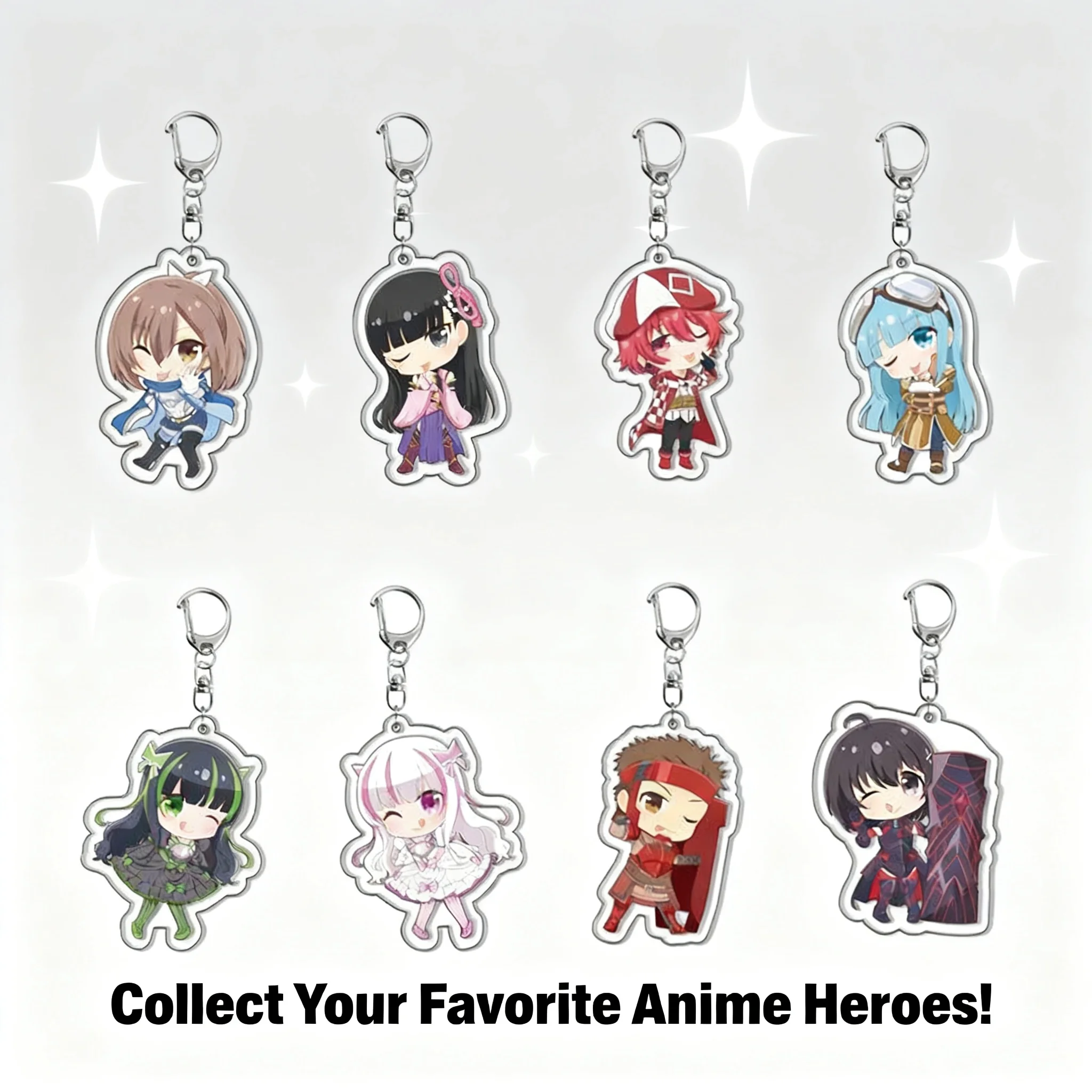 

Acrylic Keychain Bofuri I Dont Want to Get Hurt So I Maxed Out My Defense Maple Sally Cute Pendant Anime Merchandise Gift for