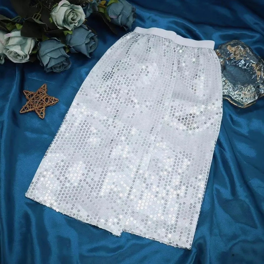 

Punk Hip Hop Sequins Leg Warmers Shiny Glittering Sparkling Sequins Knee High Leg Socks Knee High Leg Sleeves Party Decor