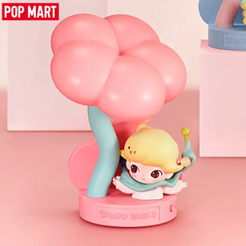 

POPMART Dimoo Moments In Bloom Series Motion-sensing Night Light Blind Box Guess Bag Desktop Decoration Blind Bag Toys Anime
