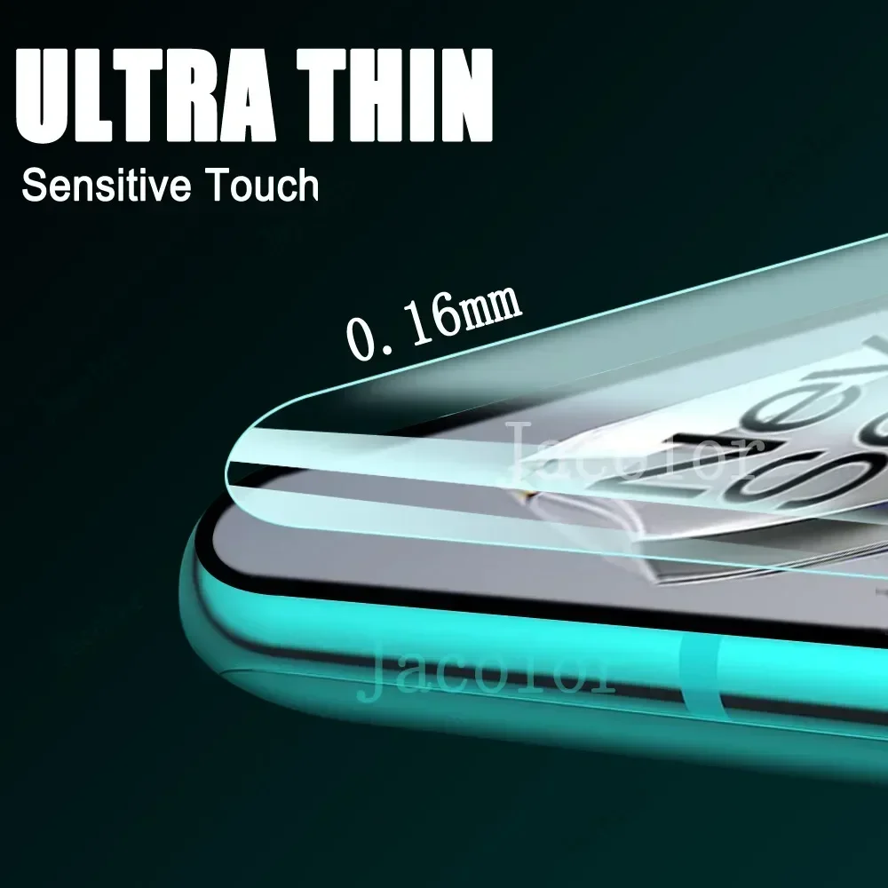 6in1 Safety Hydrogel Film For Oneplus 12 11 11R 10R 10T 10 9 8 Pro 9R 8T Plus 5G Camera Lens For One Plus 12 Gel Screen Protetor