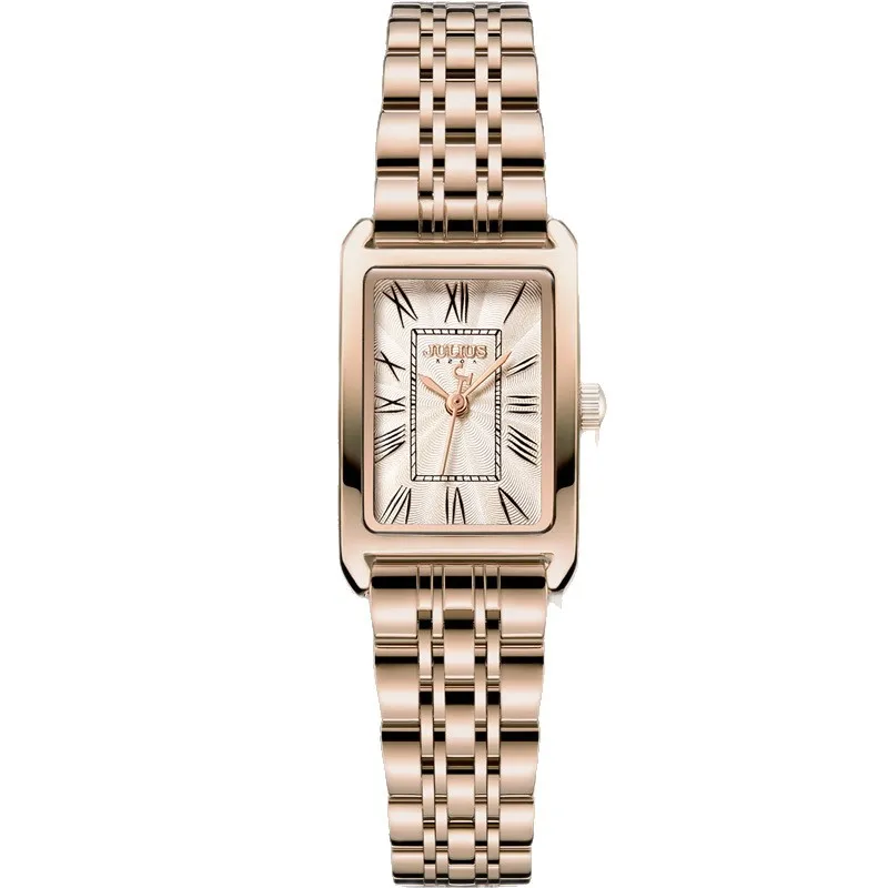 

Ins ветер римский буквальный стальной ремень маленькие квадратные маленькие пластины студенческие часы женские