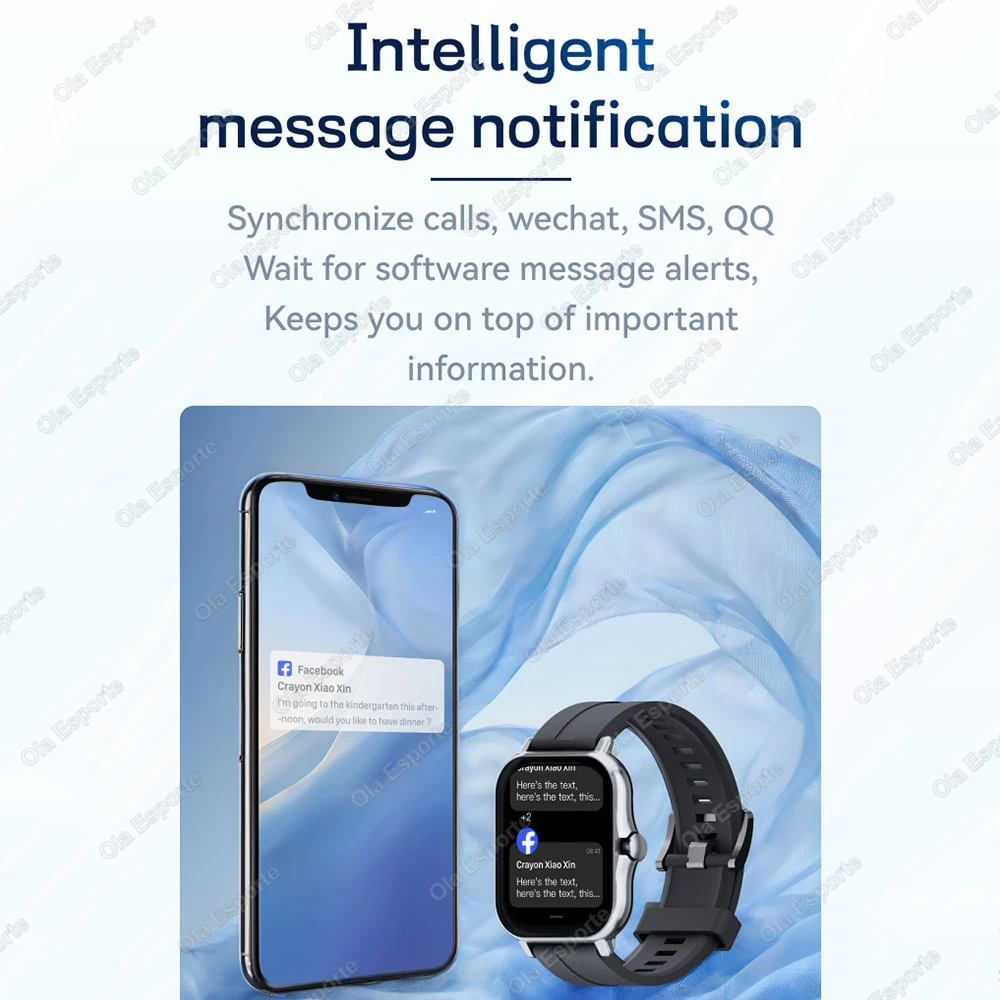 2025 Bluetooth Call Smart Watch Heart Rate Blood Oxygen 24/7 Health Tracking Multi Sport Modes Message Notifications Smartwatch