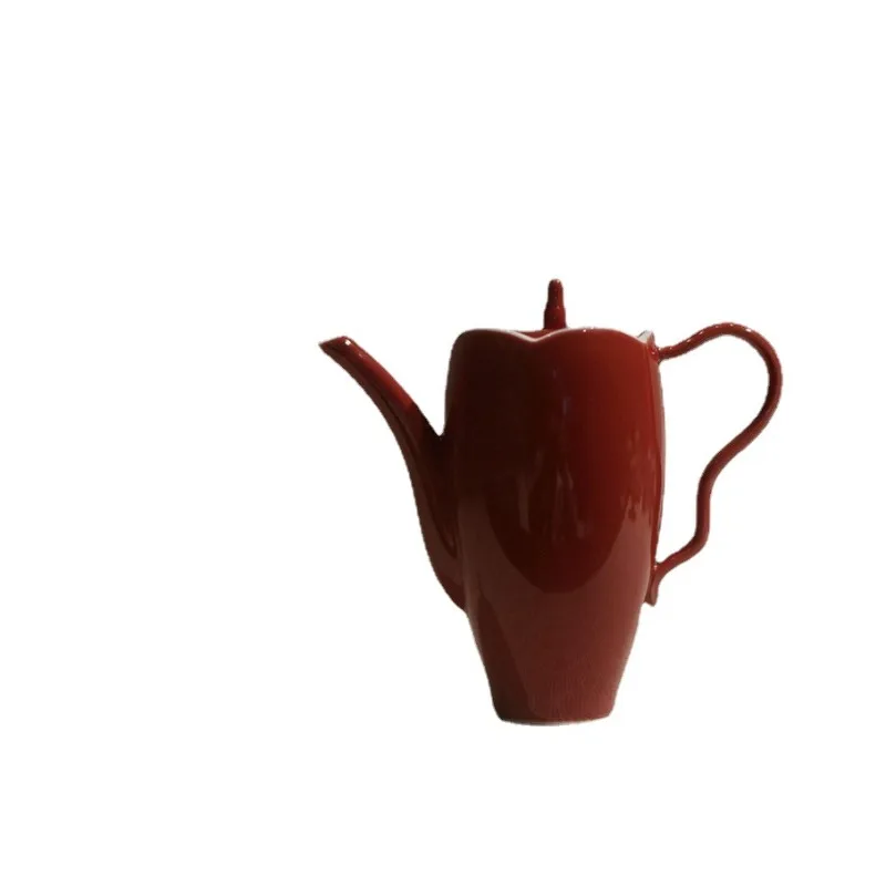 

Magnolia pot teapot imitation Song tea brewer, green tea single pot, ceramic kung fu tea set