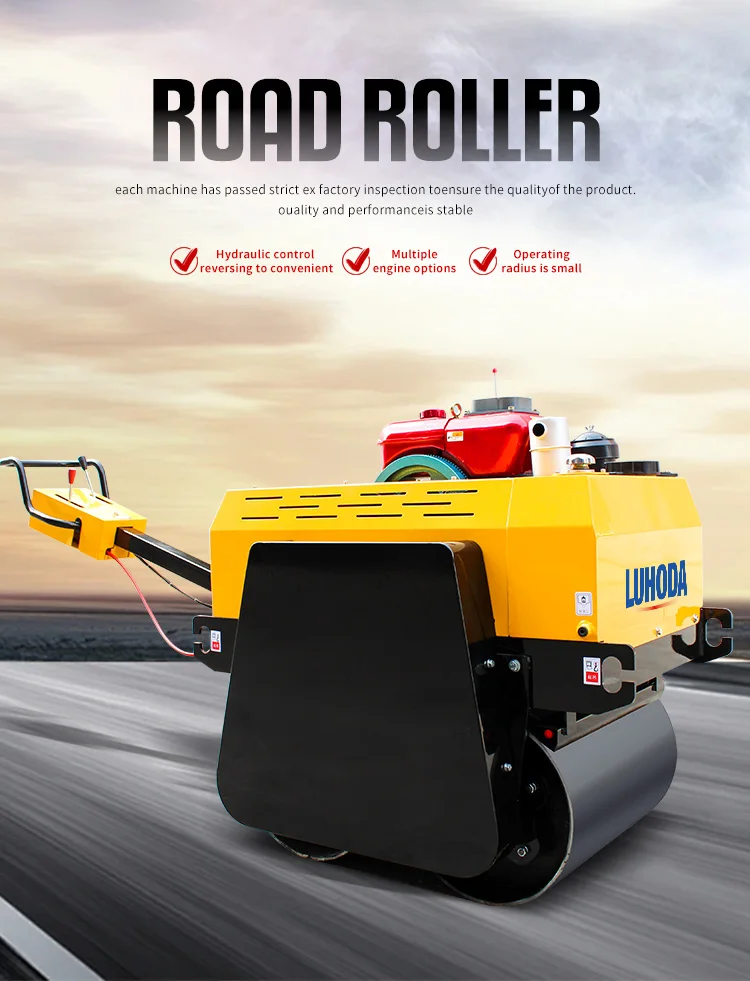 Harga Rol Jalan Baru Roda Baja Harga Rol Getaran Road Roller Compactor