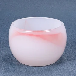 Natural Chicken Blood Jade Tea Cup Wine Kung Fu Set Health Preservation High Grade Water