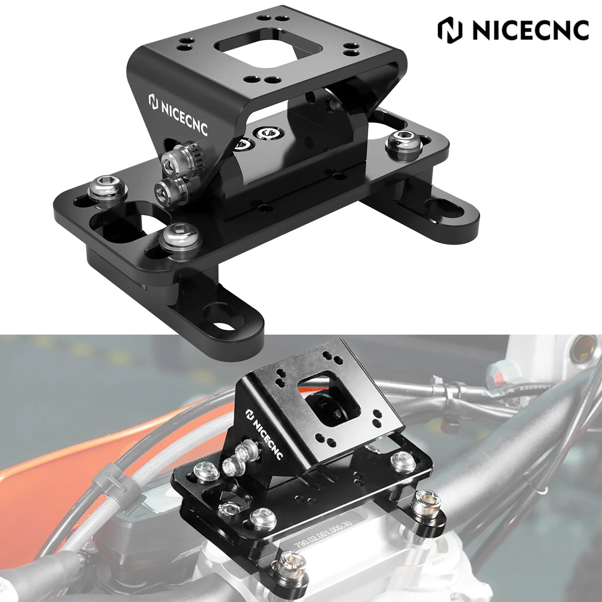 NICECNC For 2010-2023 Beta RR 300 RR 250 RRS 500 480 450 400 350 300 250 150 125 RR Motorcycle Phone Holder GPS Mount Bracket