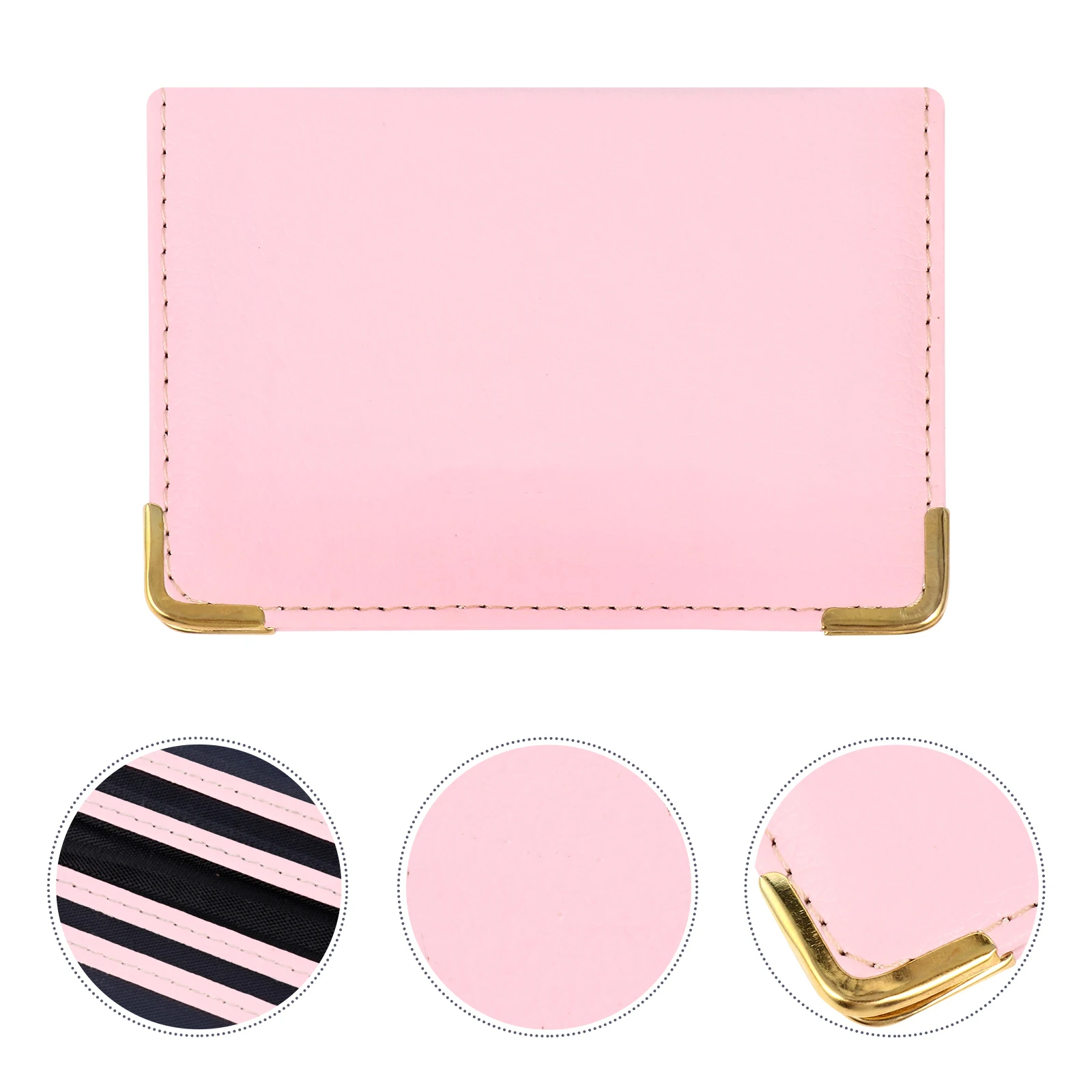 

ID Case Holder Holders Credit Sleeve Business Card Protective Bank Bag Pink Travel