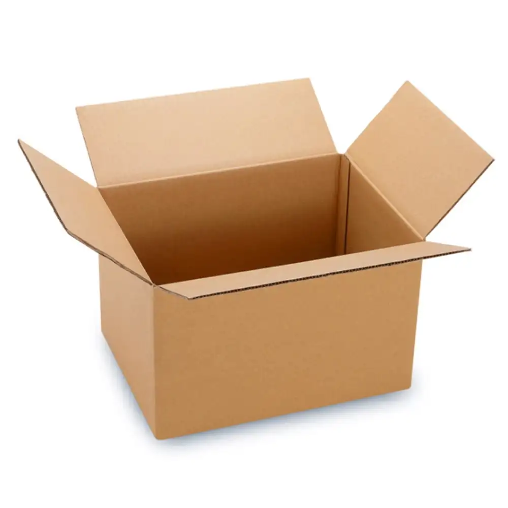 100-Pack Corrugated Cardboard Shipping Boxes   8x6x4