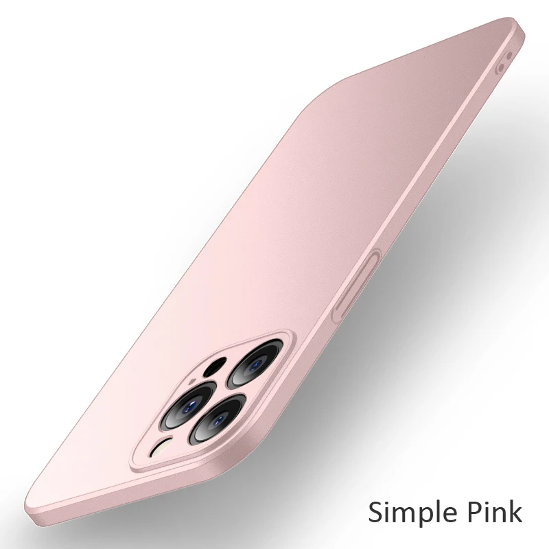 Hüllen für APPLE iPhone 17 16 17e 16e 15 14 13 12 Pro Max Mini Plus Air Ultra Slim Matte Hülle aus Hartplastik Stoßfeste Abdeckungen – Detail 14