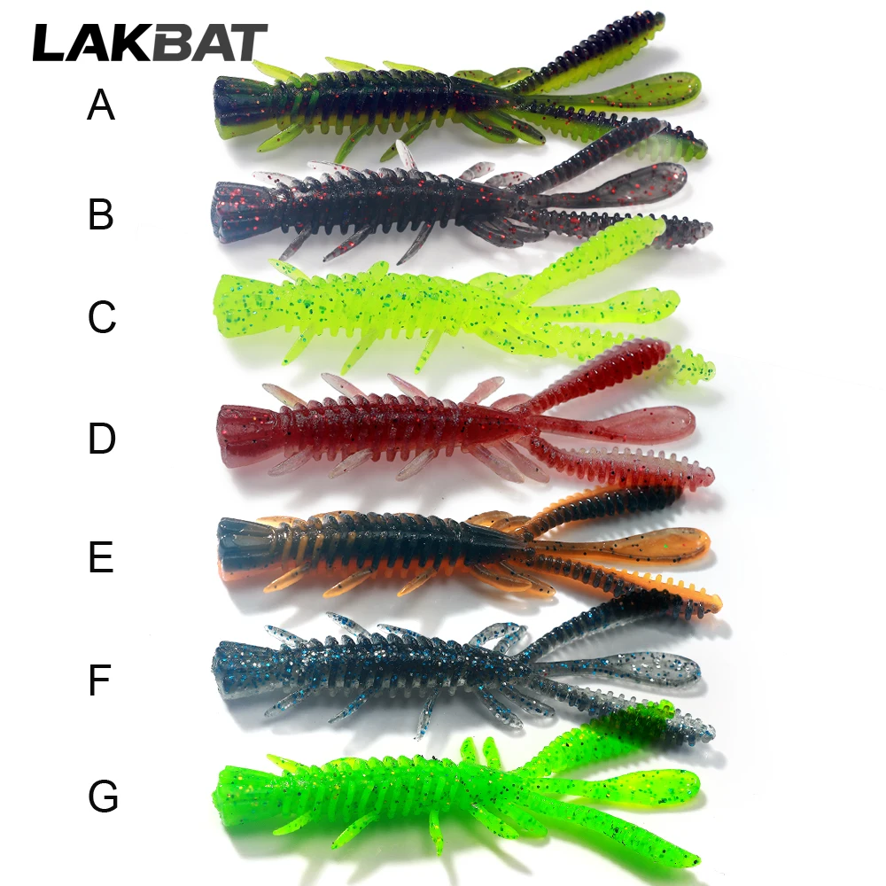Kit de leurres souples flottants 5cm 6cm 7cm, Jig Rig crevettes, Équipement de pêche, Ensemble de pêche 10 pièces 20 pièces, Appâts, Matériel de pêche, Swimbait en silicone, Appât pour carpe