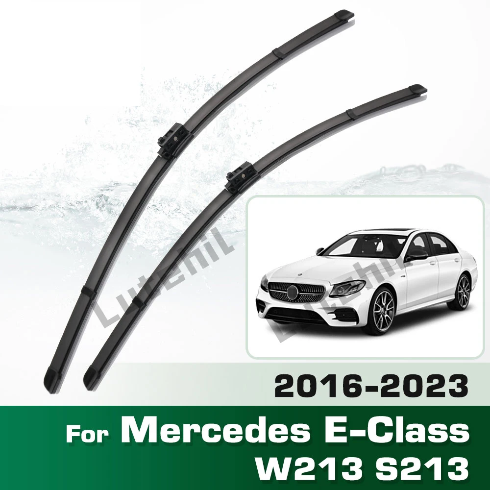 

Для Mercedes Benz E-Class W213 S213 2016-2023 2017 2018 2019 2020 передние щетки стеклоочистителя лобовое стекло 24 "+ 22"