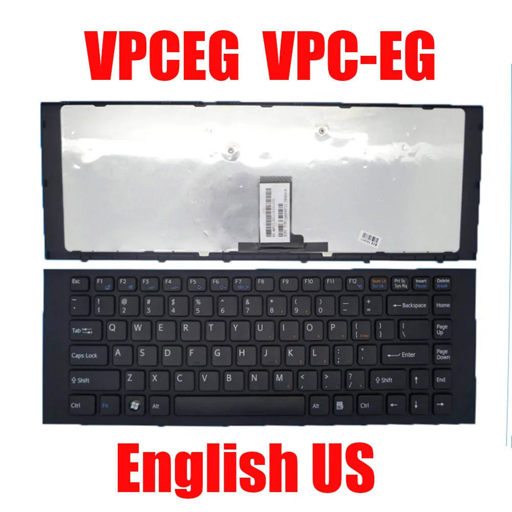 RU US Laptop Keyboard For SONY VPC-EG VPCEG 9Z.N7ASW.001 148969711 9Z.N7ASW.001 148969711 9Z.N7ASW.101 148970211 Russia English