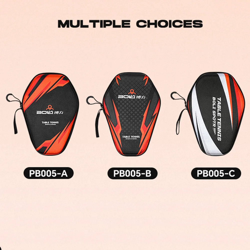 1 قطعة مضرب تنس الطاولة حقيبة إيفا هارد شل تنس الطاولة مجداف صندوق حقيبة التخزين الغبار تنس طاولة مجداف حقيبة التخزين