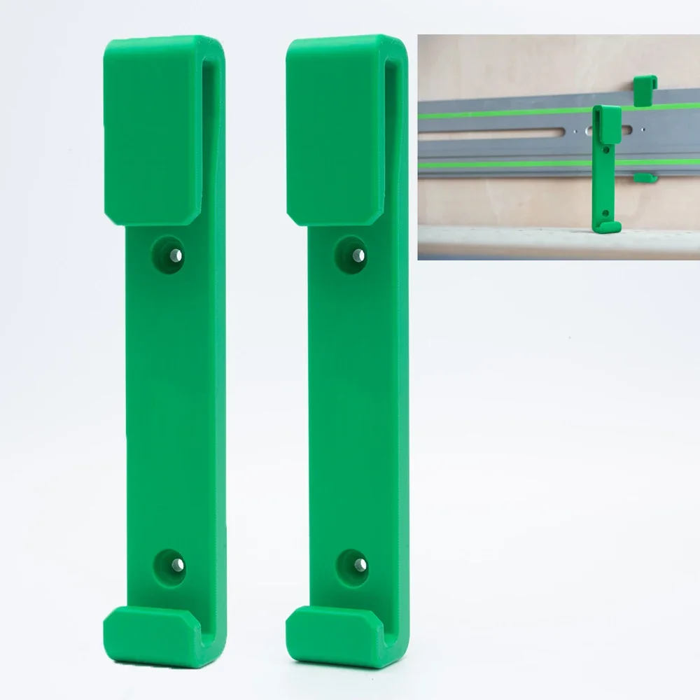 

2/4pcs Track Rack Guide Rai Guide Rail Holders For Festool Track Saw Guide Organizer(Only Fixed Bracket)