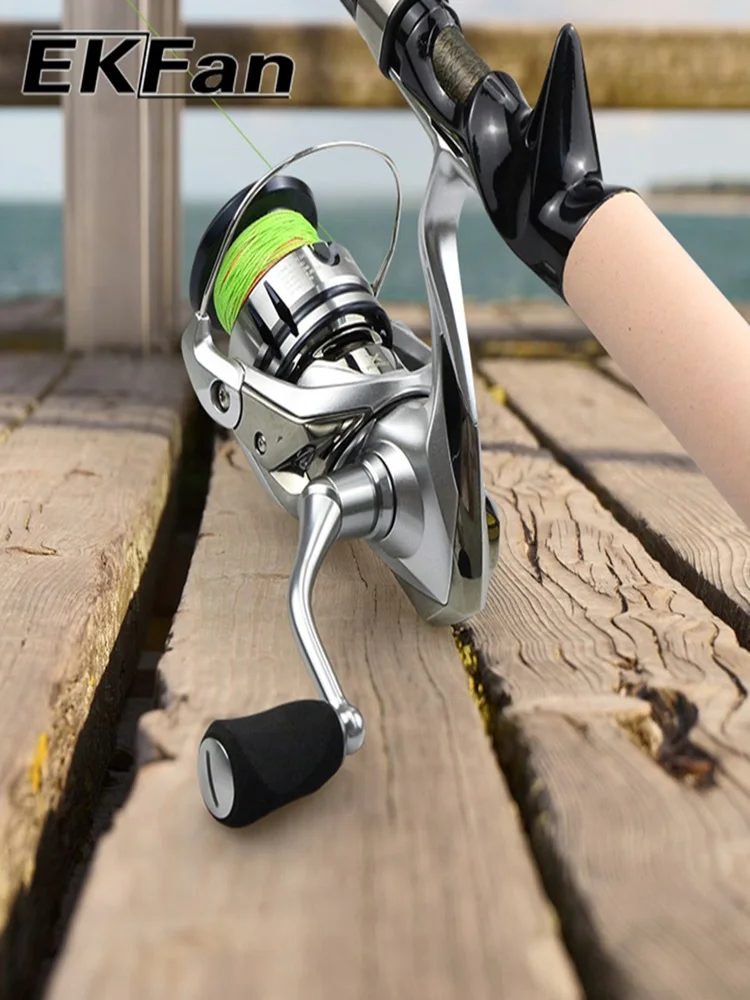 EKFan EVA 7,6G Knöpfe Anzug 4MM Achswelle 7x4x2,5MM Lager Für Spinning Bastcast Reel Rad Griffe Teile Zubehör